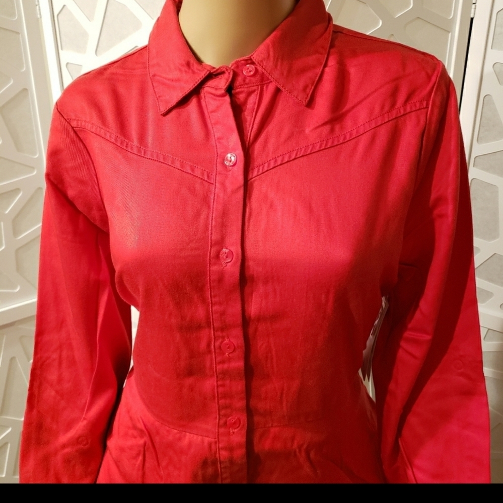 Reba Rodeo top size L NWT